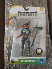 Jazwares Epic Games Fortnite Solo Mode Triggerfish Action Figure, New 2021