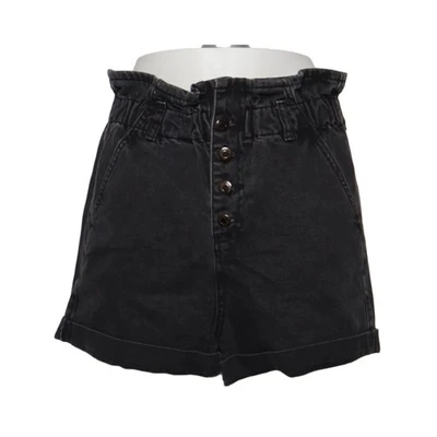 Topshop, Jeans Shorts, Größe: 38, Schwarz, Baumwolle/Polyester, Einfarbig #v6d - Bild 1 von 4