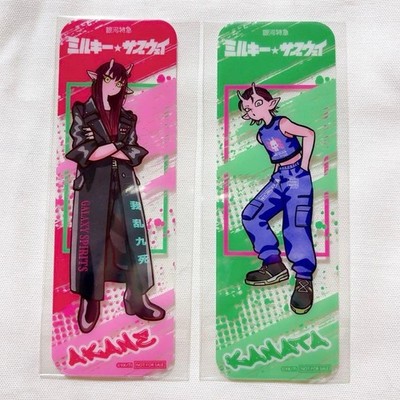 Milky Subway Milsub Yokohama Marine Tower Clear Bookmark Bonus