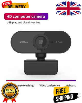 Full HD 1080p Webcam USB Autofokus Webkamera mit Mikrofon für PC Laptop UK