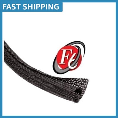F6 Flexible Split Sleeving 25ft - Cut Resistant, Halogen-Free Cable Cover