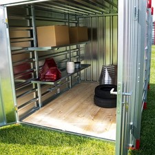 Container Regal mit intelligenter Klicktechnik SET 3x Regalboden 2 Meter