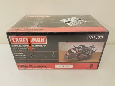 NEW Vintage Craftsman 9-21170 Wet Stone Utility Sharpener 120 Grit Wheel NOS!