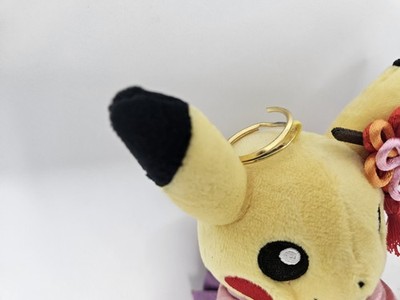 Pikachu Plush Pokemon Center Kyoto Kimono Tea Party Keychain