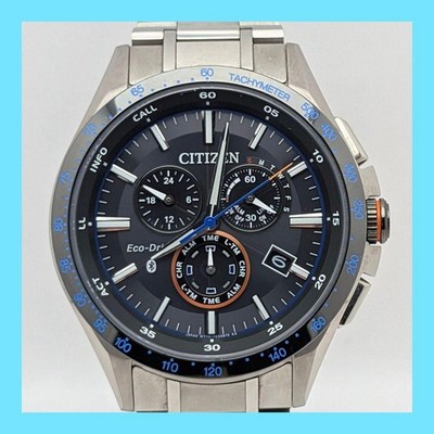 Citizen BZ1034-52E Chronograph Diver Black Dial Solar Damenuhr Gebraucht Uhr