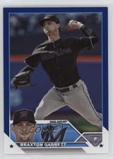 2023 Topps Update Retail Royal Blue Braxton Garrett #US113 15sx