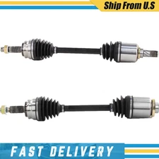 TrakMotive Front CV Axle Shafts Set of 2 For Jeep Dodge Patriot Compass Caliber