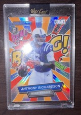 Wild Card 2023 Alumination Comix Anthony Richardson AC-AR Rookie /99 . rookie card picture