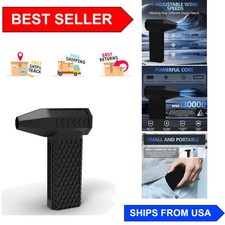 Eco-Friendly Electric Air Duster with 3-Speed Wind - Ideal for Home and Car Use