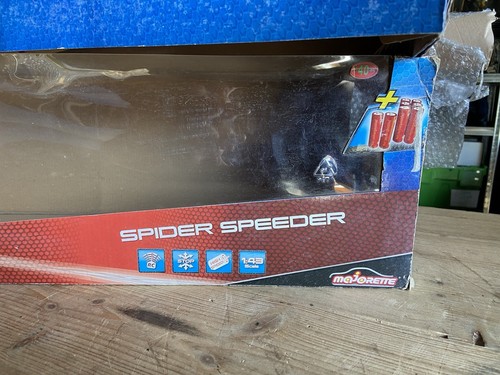 Spider Speeder Spiderman Barca Majorette R/C Con Scatola - Foto 8 di 17