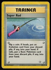 Super Rod 103/111 Common Neo Genesis Pokemon Unlimited Lightly Played