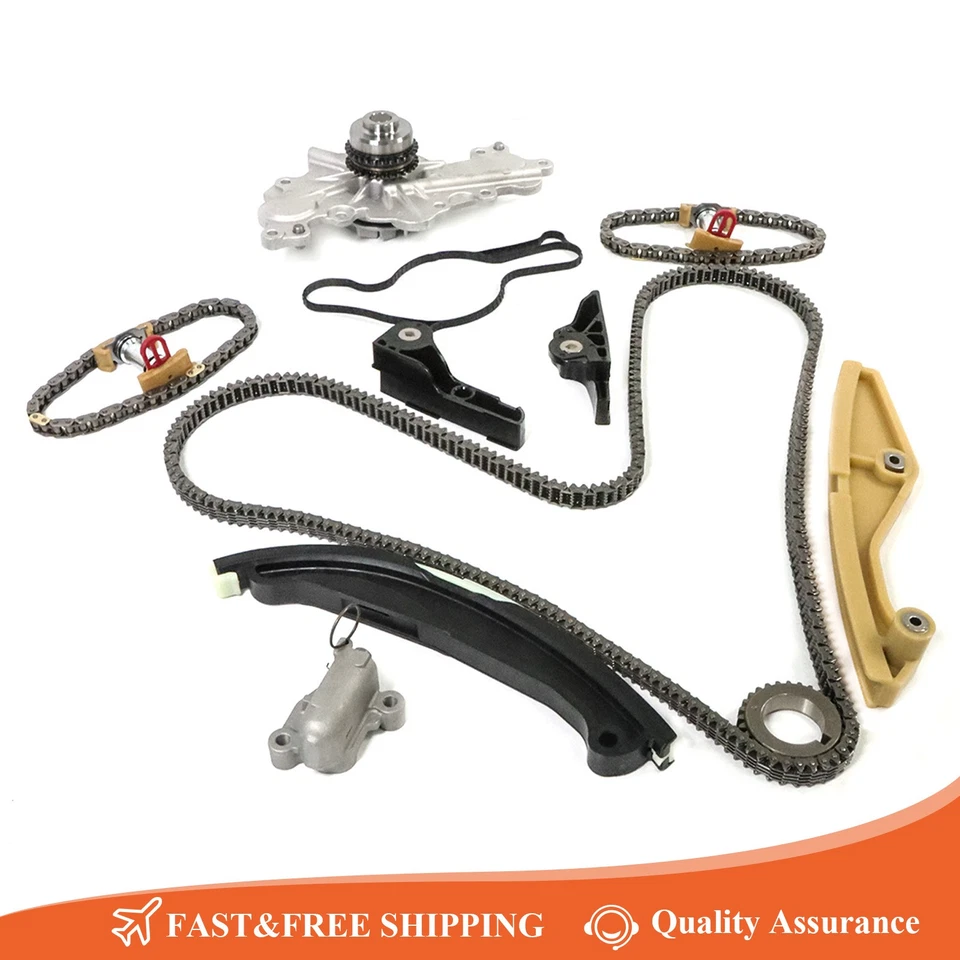 Kit de cadena de distribución bomba de agua para 13-17 Ford Edge Taurus Lincoln MKS MKX 3,5 3,7 L Foto 2 de 4