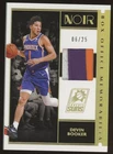 2019-20 Noir Box Office Holo Gold Devin Booker Game-Used 3-Color Patch 6/25