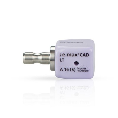 Ivoclar Vivadent 644368 IPS e.max CAD inLab CEREC Blocks LT A2 A16S 5/PK