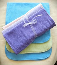 handmade personalized burp cloths