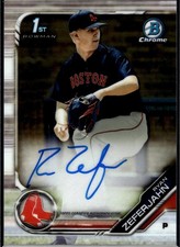 2019 Bowman Chrome Ryan Zeferjahn CPA-RZ 1st AUTO RC Rookie Card