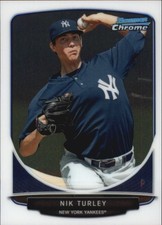 2013 Bowman Chrome Mini #28 Nik Turley - BB