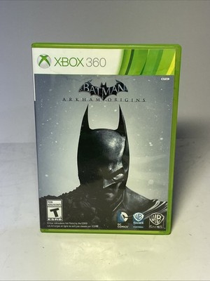 Batman: Arkham Origins (Microsoft Xbox 360, 2013) Cib With Manual Damaged Art
