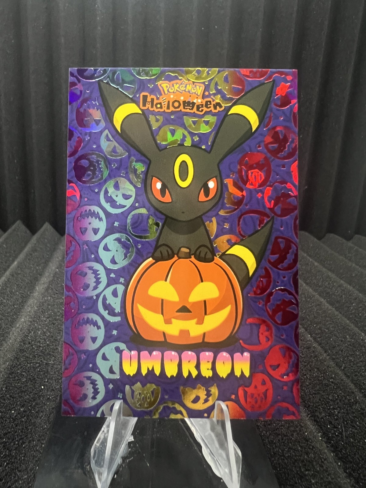 Umbreon - Rainbow Holo Box Hit - Halloween Card Database - Pokemon