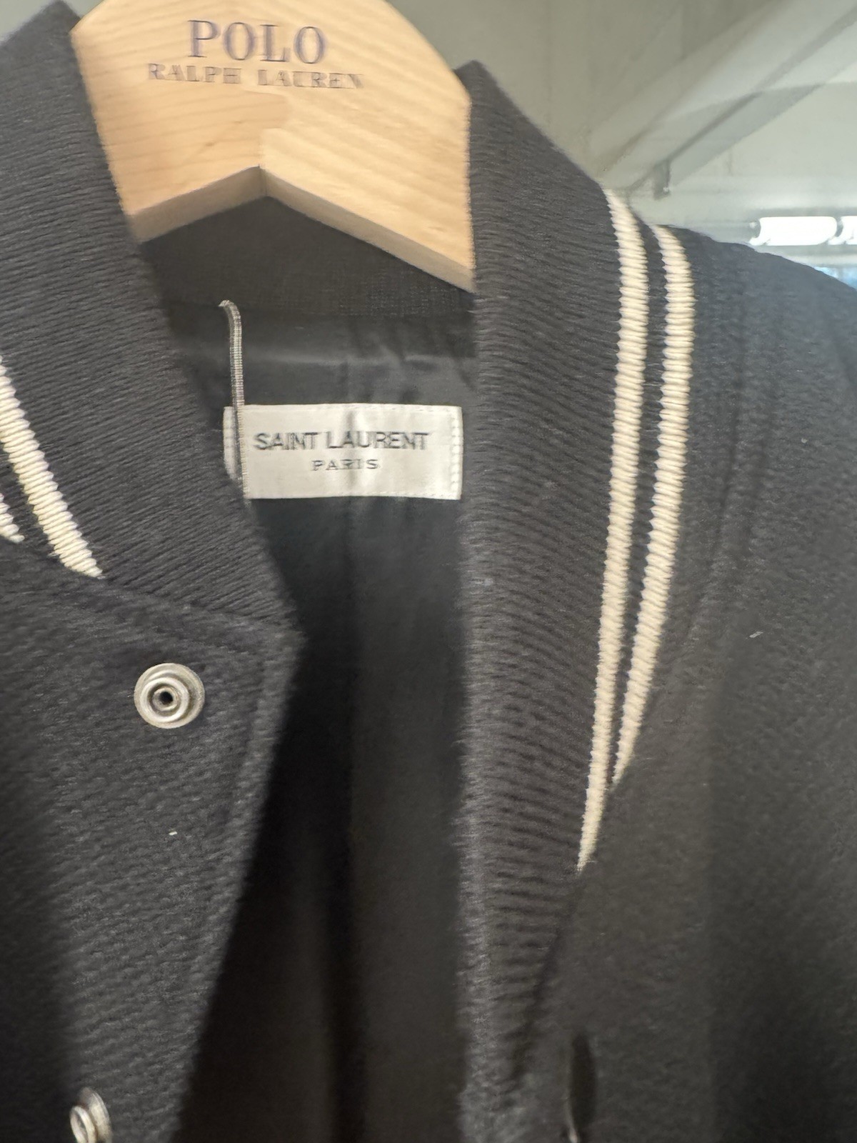 giacca orsacchiotto saint laurent 52