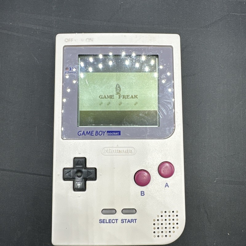 Nintendo Game Boy Pocket console MGB-001 - Off White OEM - Tested Working