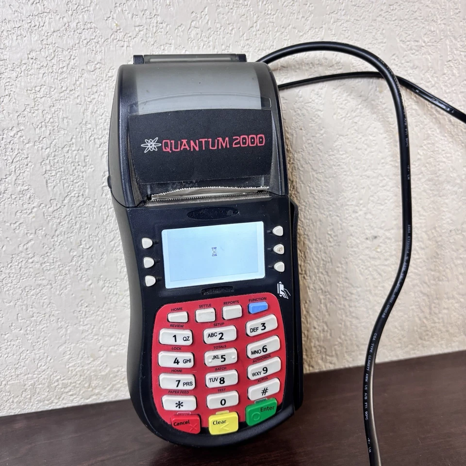 Quantum 2000 Credit Card Machine Model# T4210 - Imagem 3 de 4