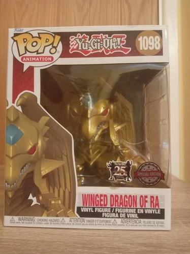Funko Yu Gi Oh (1098) -  Winged Dragon of Ra Gold