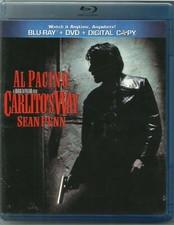Carlitos Way (Blu-ray/DVD, 2011, 2-Disc) Al Pacino Sean Penn NO ditial