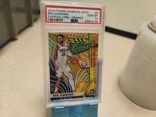 2019 Panini Optic Ben Simmons PSA 10 Gem Express Lane Prizm Orange /39 T6829