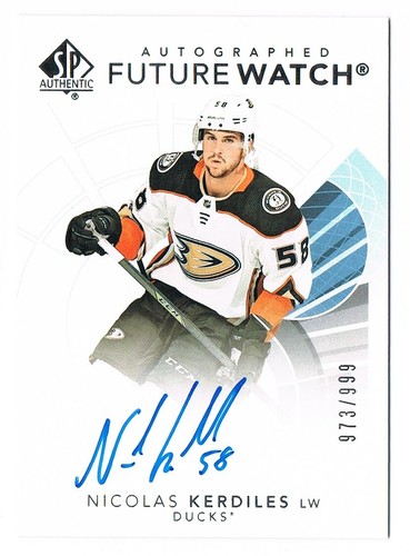 2017-18 SP Authentic Future Watch Rookie Autograph & Non Auto 999 Pick From List - Picture 42 of 52