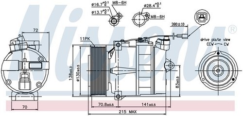 COMPRESOR MERCEDES BENZ ACTROS - OE: A5412301311 - NUEVO!!! - Imagen 5 de 5