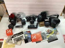 Nikon EM Camera With Bag And Many Accessories  Lenses Please See Pics Tested 