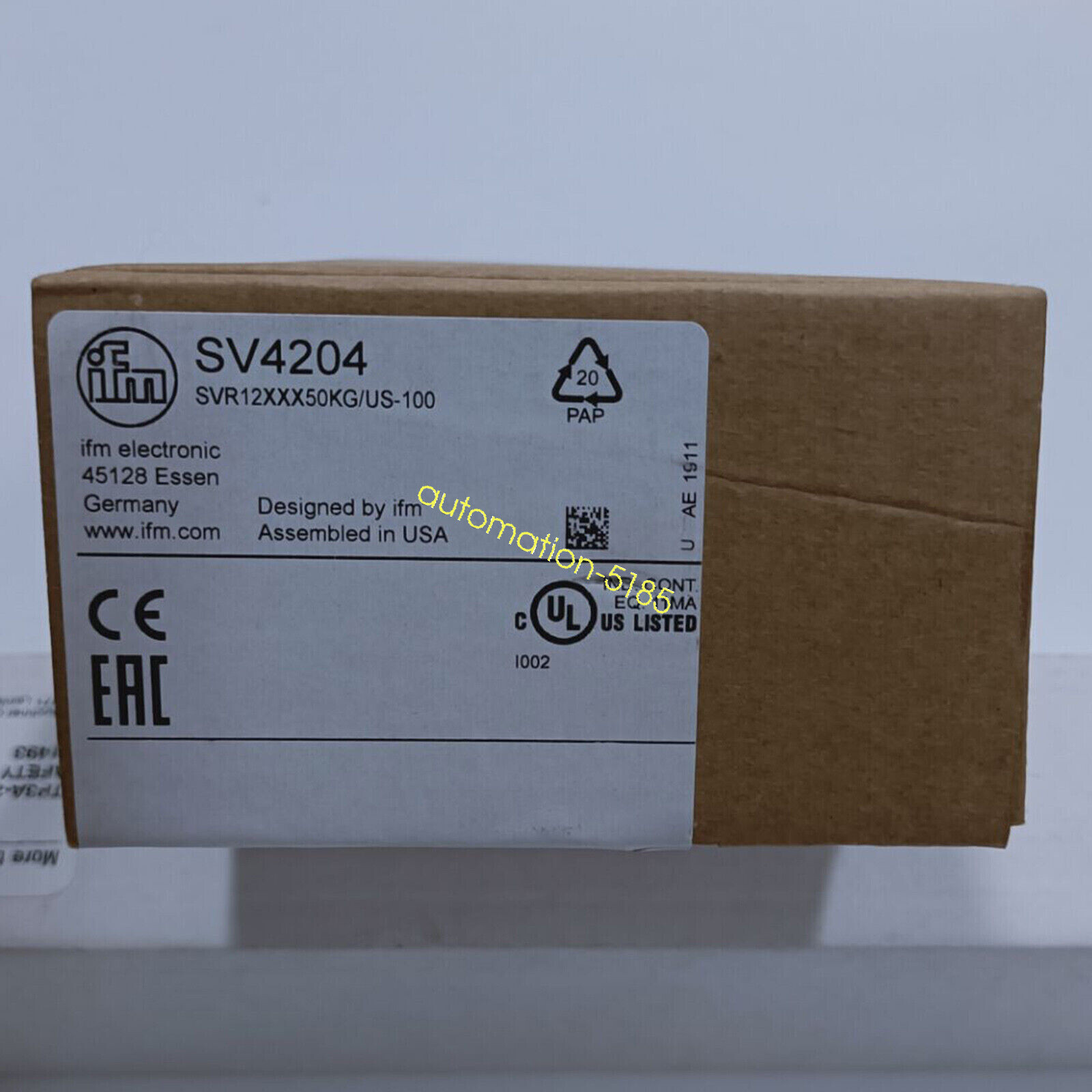 1PCS New IFM SV4204 Flow Sensor Via DHL or FedEX #F22
