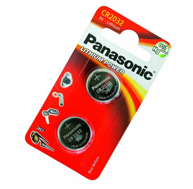 Panasonic Cr2032 Lithium Cell 3Volt Battery for sale online eBay