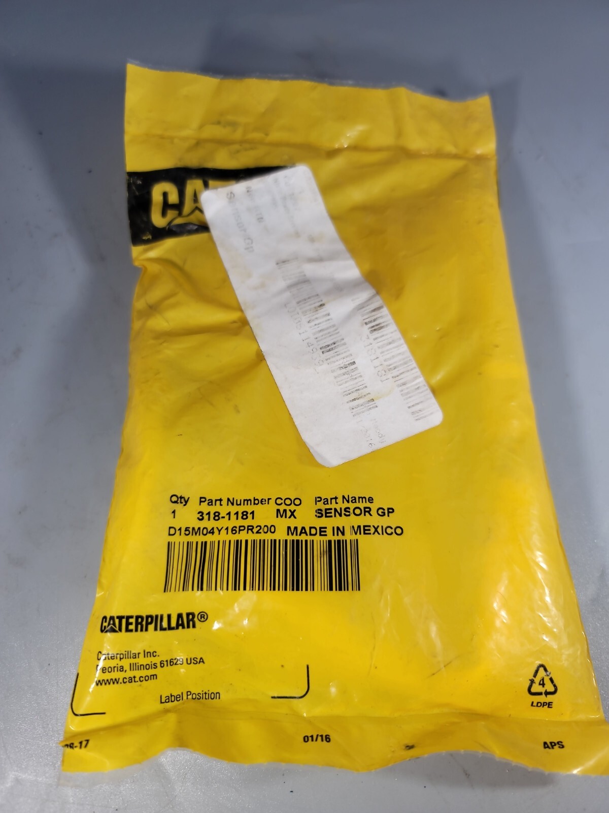 New OEM Cat 3181181 Caterpillar Pickup Sensor MPU eBay