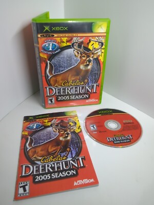 Cabela's Deer Hunt: 2005 Season (Microsoft Xbox, 2004)