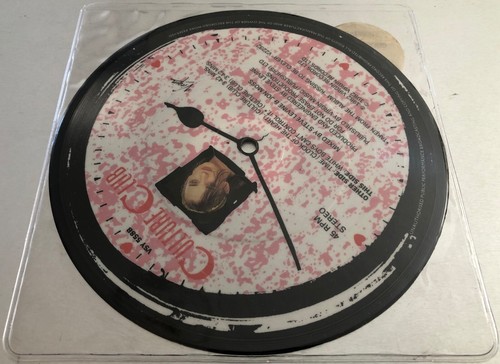 CULTURE CLUB Time RARE UNIQUE 7" MISPRESS MISPRINT PICTURE DISC VINYL Boy George - Picture 3 of 3
