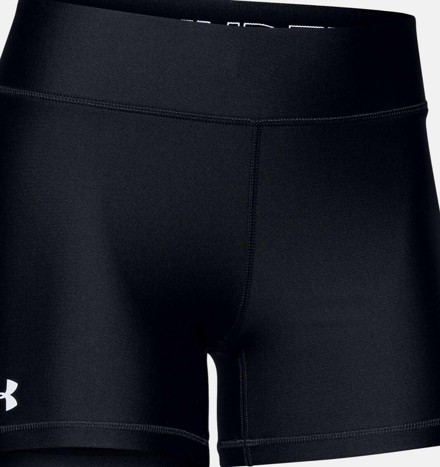 Under Armour Women's UA Team Shorty 4 Shorts, Volleyball Shorts, Black,  1351243