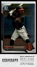 2022 Bowman Chrome BDC-108 Ryan Reckley  Prospects  Giants   Baseball Card