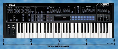 AKAI AX 60 80 73 Advance Miniak RYTHMWOLF TIMBREWOLF TOMCAT MPK Magnet - Picture 5 of 18