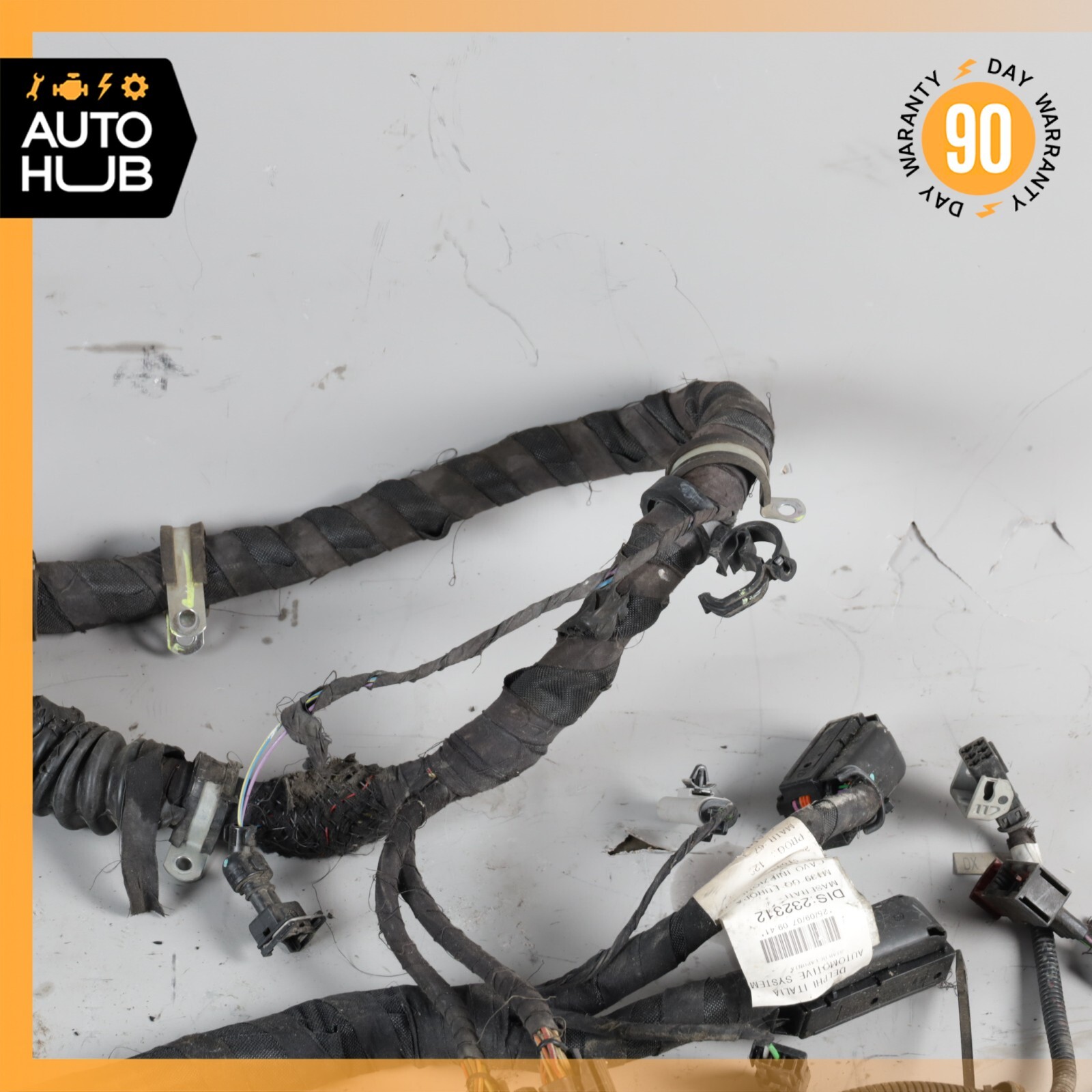 09-19 Maserati GranTurismo Quattroporte Engine Motor Wiring Wire Harness OEM 44k