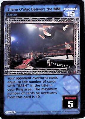 Raw Deal CCG Shane O Mac Delivers the BASH - Great American Bash