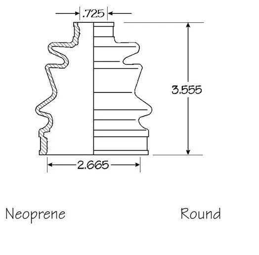 前后内外 CV 轴启动套件适用于 Cub Cadet 多功能车 4x4 — 第 4/4 张图片
