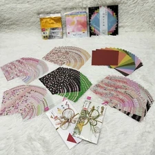Design Paper Japan Origami Chiyogami 196 sheets set multicolor over pattern
