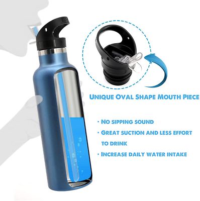 Straw Lid for Hydro Flask Standard Mouth Replacement 18 Oz, 21 Oz, 24 Oz  2-Pack | eBay