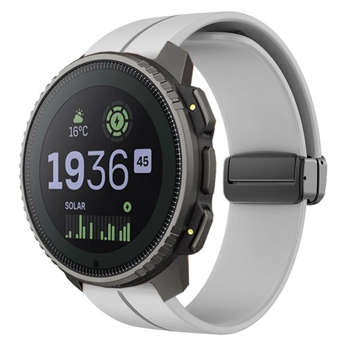 22mm Silicone Magnetic Buckle Strap for Suunto - Zdjęcie 13 z 13