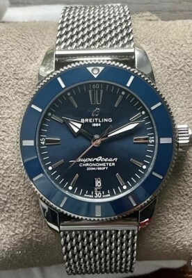 Breitling Superocean Blue Men's Watch - AB2010