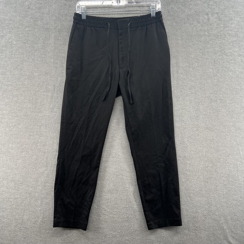 topman hombre talla 32X30 negro cordón pantalones bolsillos - Imagen 1 de 10