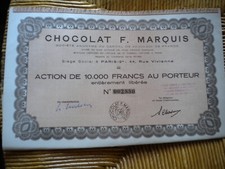 PARIS - CHOCOLAT MARQUIS
