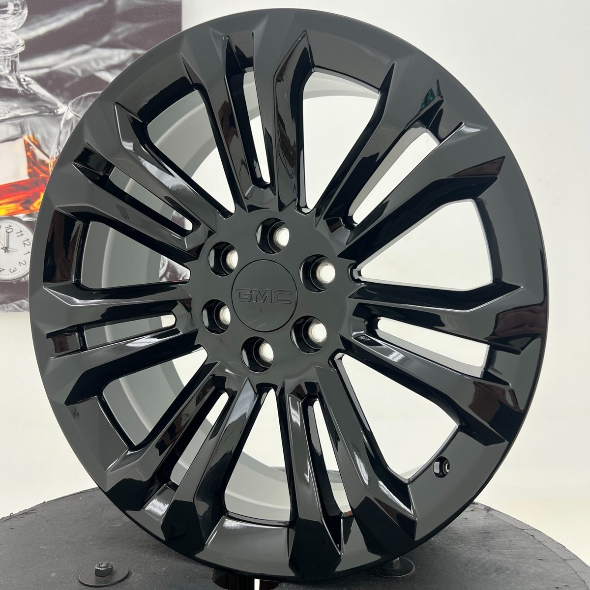 Black Cadillac Escalade 22